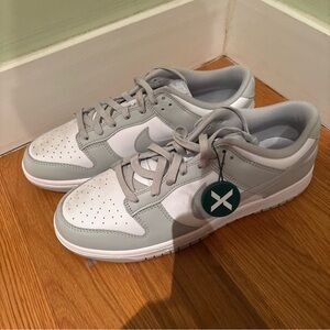 Nike Gray and White Sneakers